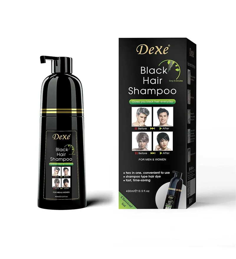 Shampoo Cubre Canas Dexe Negro